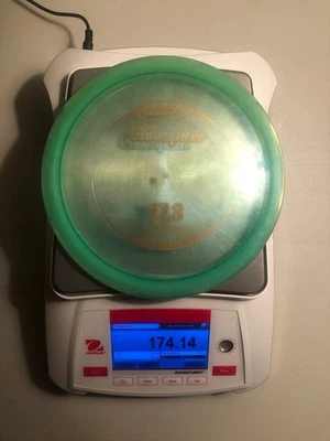 Innova Champion TL3 💿 Pearly Green 🟢 Gold Foil Swoosh ✨ New No Ink Semi Flat - Image 1 of 4