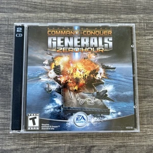 Command & Conquer: Generals -- Zero Hour (PC, 2003) Expansion Pack - Picture 1 of 3