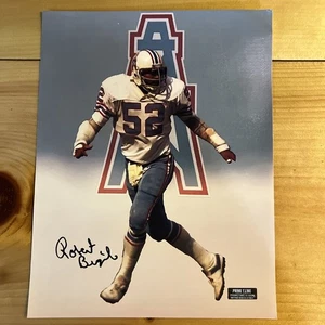 Robert Brazile Houston Oilers signed 8,5 x 11 Foto NFL handsigniert mit COA - Bild 1 von 10