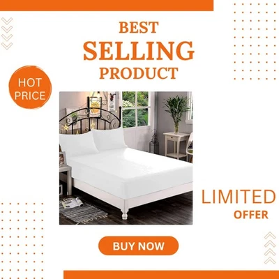 Sábana Ajustable King Ultra Suave, Microfibra Bolsillo Profundo, Resistente a Arrugas y Desvanecimiento Foto 1 de 4