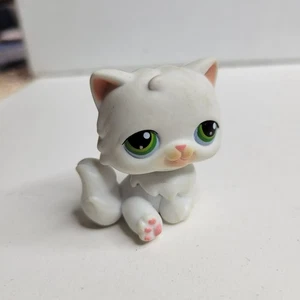 LITTLEST PET SHOP # 15 Perserkatze Katze rosa Pfoten weiß grün Punkte Auge - Bild 1 von 4