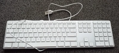 Tastatur Matias FK318S (Apple-Layout) - Aluminiumgehäuse - Bild 1 von 2