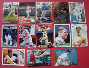 Lotto 44 diff. Carte BASEBALL Stars HOF All Star - Foto 1 di 3
