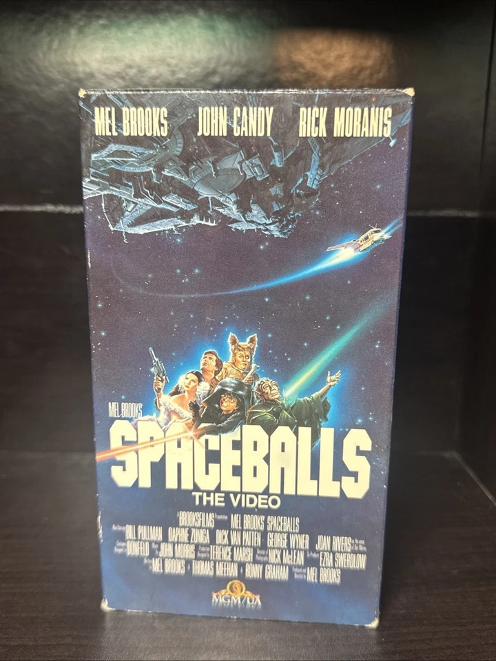 Spaceballs (VHS, 1988) Original First Release Mel Brooks Star Wars Parody Film - Image 1 of 4