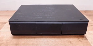 Black Cassette Tape Storage Holder Drawers For 36 Tapes Vintage - Picture 1 of 5