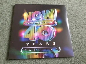 Now That's What I Call 40 Years-Part Two triple LP col. UK 2024 Sony LPNOW40Y2 - Picture 1 of 8