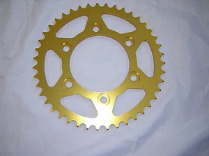 Ducati 620 Monster 2002-2006 47T 520 Rear Talon Sprocket Gold Alloy Anodised.New - Picture 1 of 1