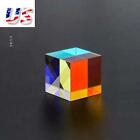 Optical Glass RGB Prism X-CUBE Physics Teach Educational Toy Light Cube For Deco