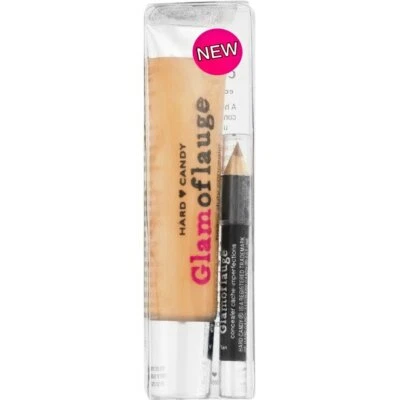 PACK DE 2 CORRECTORES HARD CANDY HEVY DUTTY CON LÁPIZ CONCALER MIEL 1221 Foto 1 de 4