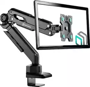 ONKRON Monitor Arm - Full Motion Desk Mount 13" - 34" Screens up to 22 lbs Black - Picture 1 of 9