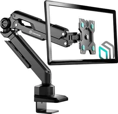 ONKRON Monitor Arm - Full Motion Desk Mount 13" - 34" Screens up to 22 lbs Black - Image 1 of 4