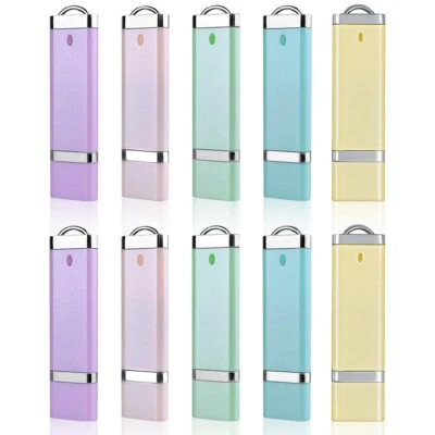 Kootion 5/100 pezzi 8 GB 16 GB 32 GB USB 2.0 supporti di memorizzazione in metallo chiavette USB memoria - Immagine 1 di 4