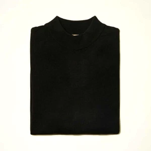 NEW Mens Inserch Mock Neck Sweater Fall Winter Soft Knit Regular Fit Black USA - Picture 1 of 1