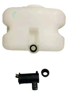 SUITABLE FOR SUZUKI SAMURAI '85-'95 WINDSHIELD WASHER TANK / INCLUDES PUMP #B612 - Picture 1 of 2