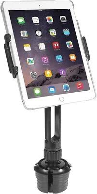 Macally Cup Holder Tablet Mount - Heavy Duty iPad Cup Holder Car Mount Stand ... - Image 1 of 4