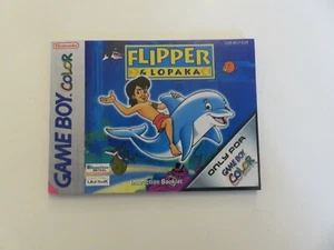 NOTICE MODE D'EMPLOI GAME BOY COLOR FLIPPER ET LOPAKA  EUR - Picture 1 of 2