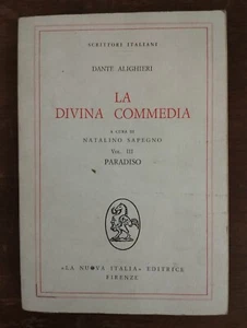 LA DIVINA COMMEDIA DANTE ALIGHIERI VOL. III PARADISO 1980 LA NUOVA ITALIA - Imagen 1 de 7