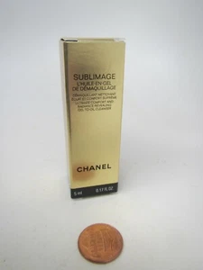 SUBLIMAGE CHANEL ULTIMATE CONFORT&RADIANCE GEL RIVELATORE DETERGENTE OLIO 0,17 oz - Foto 1 di 3