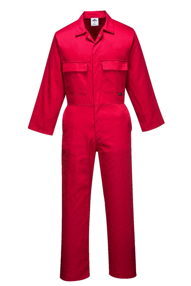 Portwest S999 Men's Work Coveralls Protective Polycotton Overalls Mechanics DIY - Image 1 of 4