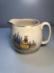 Signed and Numbered China 'Crinoline Lady' Sauce or Creamer, England c. 1950 - Picture 1 of 8