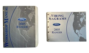 2005 Ford Ranger Workshop Manual & Wiring Diagrams Book-OEM Service Books - Bild 1 von 2