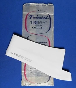 Radiac Truon collar size 14.5 UNUSED vintage detachable 1930s 1950s trubenised - Picture 1 of 2