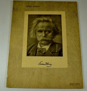 Edvard Grieg's Pianoforte Album BookBosworth Edition No 319 h Germer - Picture 1 of 5