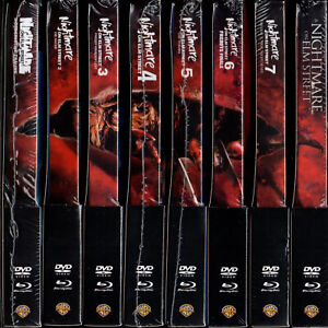 Nightmare on Elm Street Collection 1 - 8 inkl. Never Sleep Again wattiert