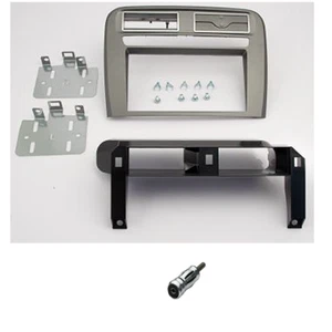 Mascherina autoradio 2 DIN FIAT Grande Punto grigio - Imagen 1 de 2