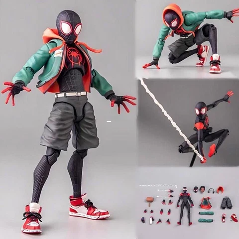 Spider-Man: Across The Spider-Verse Miles Morales Action Figure NEW NO BOX 13CM Cover