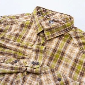 Camisa REI Hombre XXL Cuadros Abotonada Manga Larga Exterior Elastizada - Imagen 1 de 10