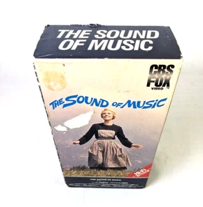 The Sound of Music VHS - 2-Tape Set (CBS Fox Video, 1986) Collectors Edition - Picture 1 of 9