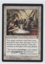 1997 Magic: The Gathering - Visions Miraculous Recovery gl9