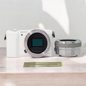 Sony Alpha A5100 24.3MP Digital Camera White Lens Kit with 16-50mm [Near MINT] - Picture 1 of 6