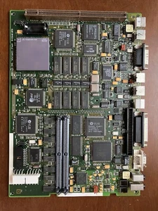 Macintosh Quadra 660av 68040 25MHz CPU Logic Board New Capacitors Apple Working - Picture 1 of 3