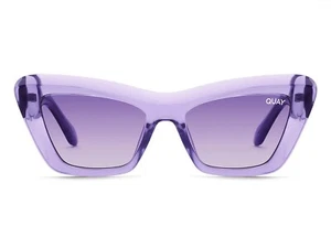 QUAY Women's On The Radio RX QT-001102 Purple / Purple Gradient Sunglasses - Picture 1 of 3