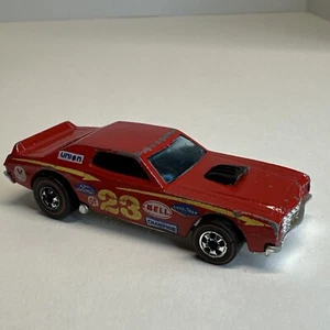 REDLINE Hot Wheels Red 1974 Ford Torino Stocker Vintage #23 - Picture 1 of 24