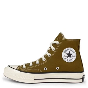 HERREN CONVERSE VINTAGE CHUCK 70 CANVAS HI TOPS - ALLE UK-GRÖSSEN - DUNKELMOOSGRÜN - Bild 1 von 6