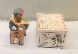 Vintage 1936  “Scratch me Pup” Novelty Matches.  In original box. - Picture 1 of 7