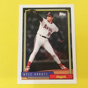 1992 Topps #763 Kyle Abbott California Angels - Bild 1 von 2