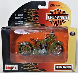 Vintage Harley Davidson Maisto 1928 JDH Twin Cam Motorrad Maßstab 1:18 Neu in OVP - Bild 1 von 7