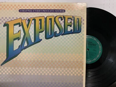 Exposed: A Cheap Peek At Today's Provocative New Rock LP 1981 CBS ‎– X2 37124 - Image 1 of 4