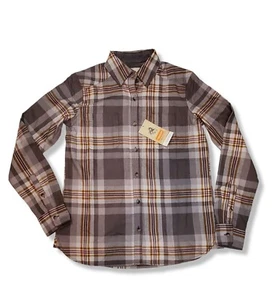 Camisa de Manga Larga para Hombre de Franela Legendary Whitetails Talla XS Cuadros Marrón Tan - Imagen 1 de 8