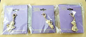 3 NUOVO Ciondolo Bracciale Braccialetto Tono Oro 1996 PREZIOSI MOMENTI ENESCO - Foto 1 di 5