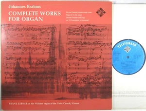 TELEFUNKEN Brahms FRANZ EIBNER Complete Works for Organ SLT 43018-B  NM- - Bild 1 von 3