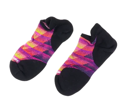 Smartwool L13529 Mujer Púrpura PhD Run Light Elite Chevron Micro Calcetines Talla M Foto 1 de 3