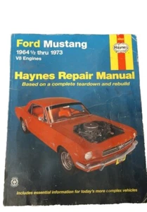 Ford Mustang 1964½-1973 V8 Engines Haynes Repair Service Shop Manual Booklet - Picture 1 of 11