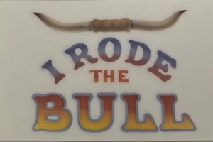 Mini plancha original vintage I Rode The Bull en transferencia - Imagen 1 de 1