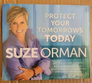 Suze Orman - Protect Your Tomorrows Today (CD-ROM) Hay House. NEW - Afbeelding 1 van 5
