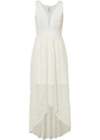 Neu R-Ware Hochzeitskleid mit Spitzenrock Gr. 36/38 Weiß Brautkleid Maxi Dress